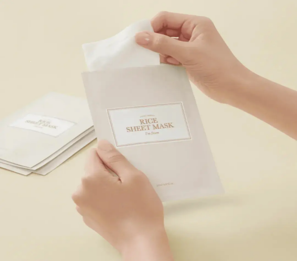 [I´m From] Rice Sheet Mask - Imagen 3