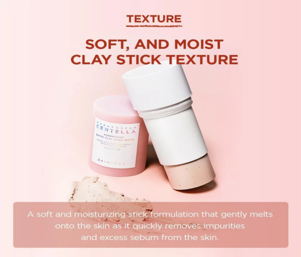 [Skin 1004] Madagascar Centella Poremizing Quick Clay Stick Mask - Imagen 3