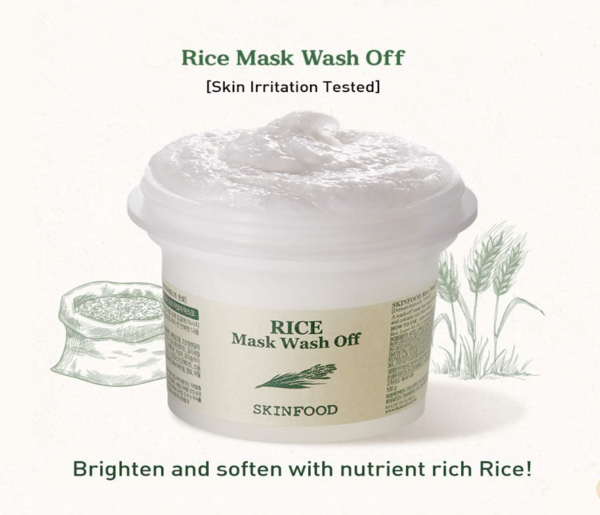 [SkinFood] Rice Mask Wash Off - Imagen 2